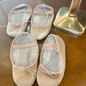 Girls ballet shoes